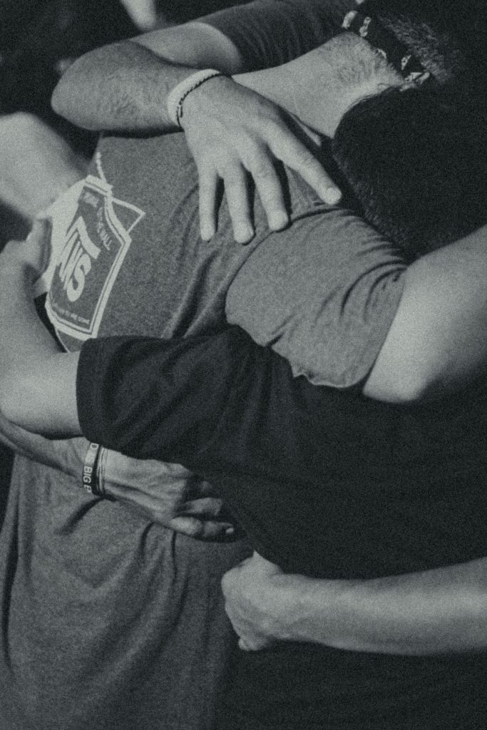 Hugging
