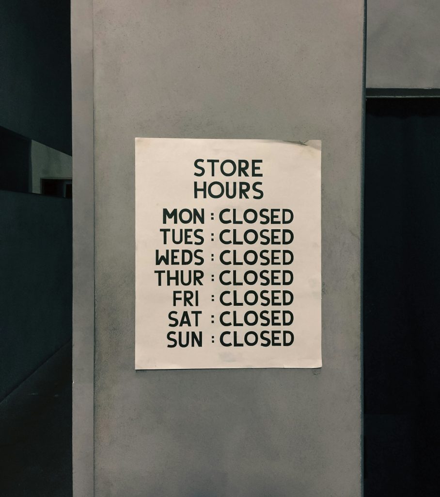 Business is closed... Permanently