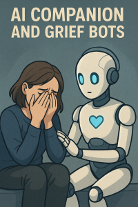 grief bot, AI companion, Resurrect the dead, grieving