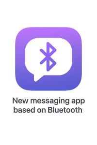 BitChat, Messaging App, Chat via Bluetooth