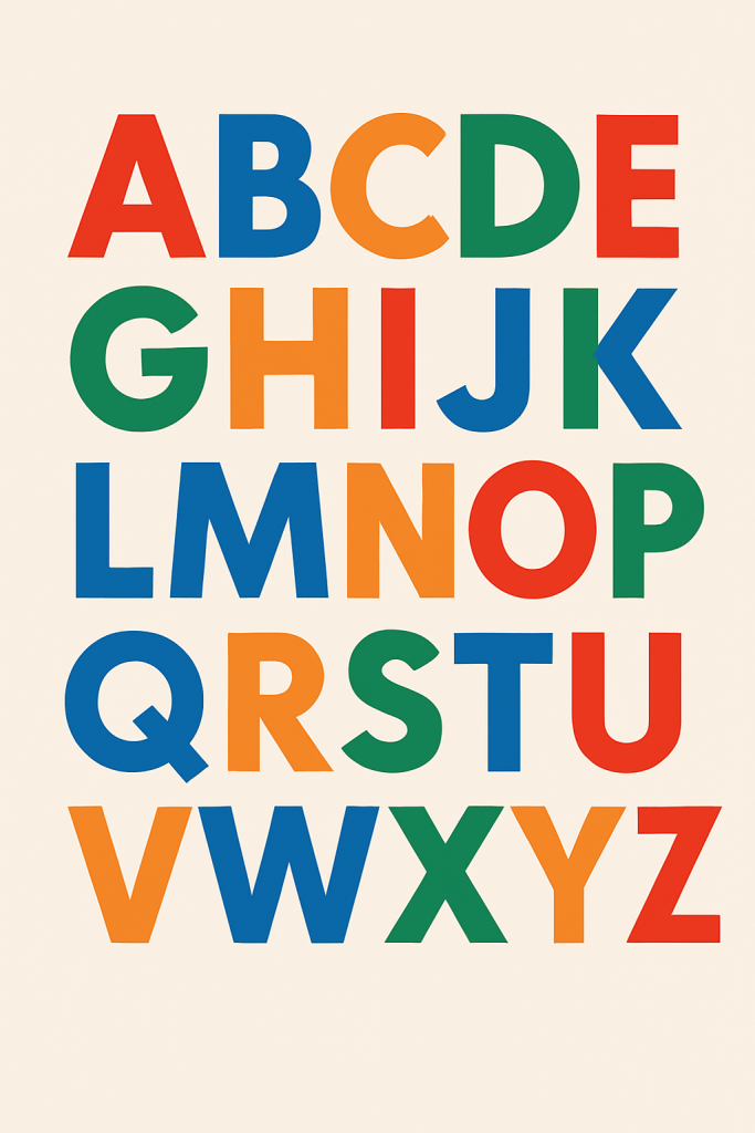 A to Z, alphabet, the A to Z, A guide to
