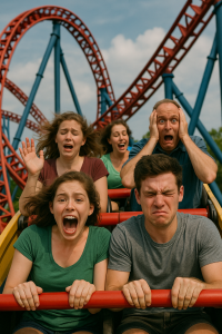 emotional rollercoaster, emotions, avoidant, anxious, attachment styles, over-reacting, amygdala, brain racing, does he/she love me?