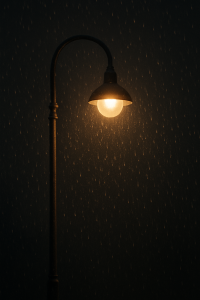 gentle rain, quiet light slow falling, intimate moments, stillness soft emotions hesitant heart, fragile connection rain and light, silent distance, emotional pause, slow unravel holding back longing, vulnerable spaces