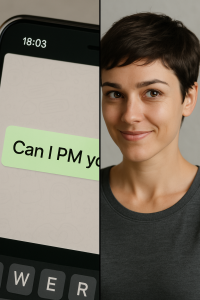 private messaging, asking to PM,