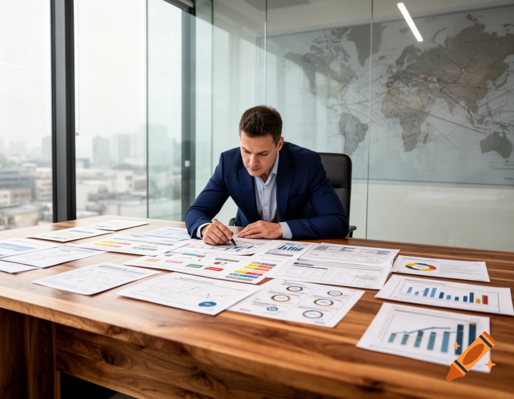 Small business owner applying military planning principles to business growth and risk management.
